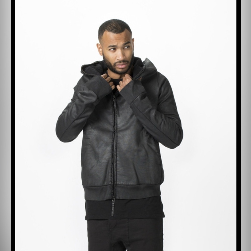 RUNDHOLZ
WAX ZIP HOODIE